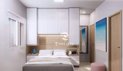 Apartamento com 2 dormitórios à venda, 53 m² por R$ 375.000,00 - Santa Maria - Santo André/SP
