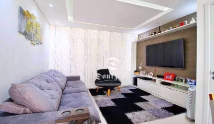 Sobrado com 3 dormitórios à venda, 115 m² por R$ 549.999,99 - Campestre - Santo André/SP