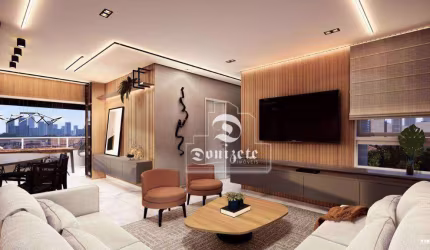 Apartamento à venda, 94 m² por R$ 915.000,00 - Vila Valparaíso - Santo André/SP