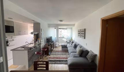 Apartamento com 1 dormitório à venda, 50 m² por R$ 549.000,00 - Jardim - Santo André/SP