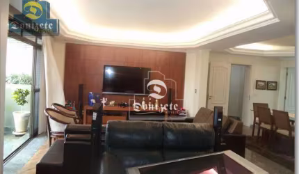 Apartamento com 4 dormitórios, 296 m² - venda por R$ 2.300.000,00 ou aluguel por R$ 10.600,01/mês - Vila Bastos - Santo André/SP