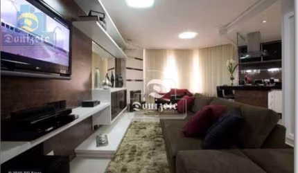 Apartamento Duplex com 1 dormitório à venda, 86 m² por R$ 1.219.000,00 - Jardim - Santo André/SP