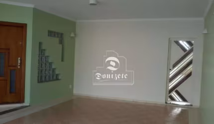 Sobrado com 3 dormitórios, 246 m² - venda por R$ 1.700.000,00 ou aluguel por R$ 10.141,67/mês - Campestre - Santo André/SP
