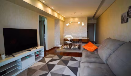 Apartamento com 3 dormitórios à venda, 96 m² por R$ 700.000,00 - Vila Valparaíso - Santo André/SP