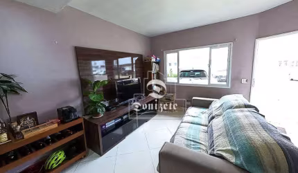 Sobrado com 3 dormitórios à venda, 137 m² por R$ 710.000,00 - Vila Homero Thon - Santo André/SP