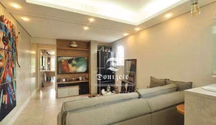 Apartamento com 1 dormitório à venda, 54 m² por R$ 529.999,98 - Jardim - Santo André/SP