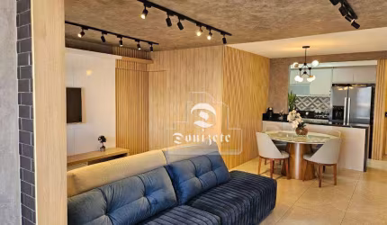 Apartamento com 3 dormitórios à venda, 115 m² por R$ 1.160.000,00 - Vila Valparaíso - Santo André/SP