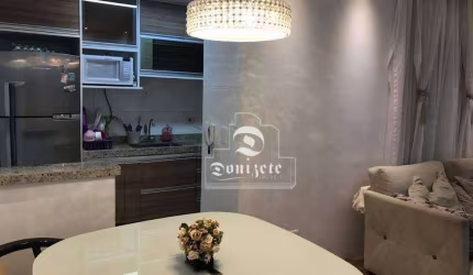 Apartamento com 2 dormitórios à venda, 56 m² por R$ 374.998,00 - Vila Guiomar - Santo André/SP