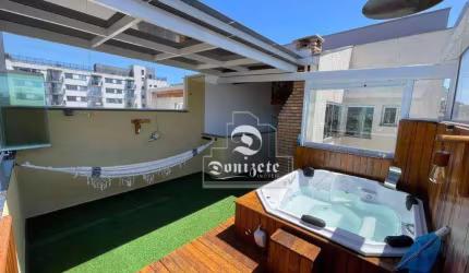Cobertura com 2 dormitórios à venda, 86 m² por R$ 750.000,00 - Santa Maria - Santo André/SP