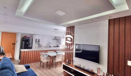 Apartamento com 3 dormitórios à venda, 94 m² por R$ 910.000,00 - Vila Scarpelli - Santo André/SP