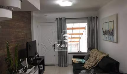 Sobrado com 3 dormitórios à venda, 115 m² por R$ 595.000,00 - Vila Linda - Santo André/SP