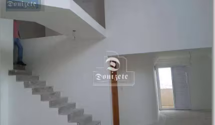 Apartamento Duplex com 6 dormitórios à venda, 316 m² por R$ 2.500.000,00 - Vila Assunção - Santo André/SP