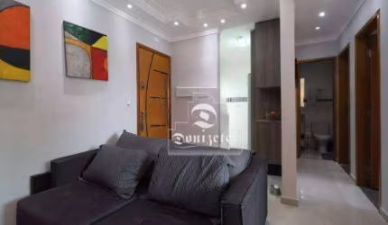 Apartamento com 2 dormitórios à venda, 47 m² por R$ 389.000,00 - Paraíso - Santo André/SP