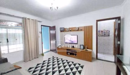 Sobrado com 2 dormitórios à venda, 111 m² por R$ 520.000,00 - Vila Scarpelli - Santo André/SP
