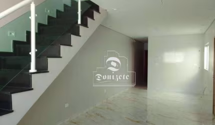 Sobrado com 3 dormitórios à venda, 83 m² por R$ 629.999,99 - Vila Tibiriçá - Santo André/SP