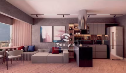 Apartamento à venda, 44 m² por R$ 642.000,00 - Jardim - Santo André/SP