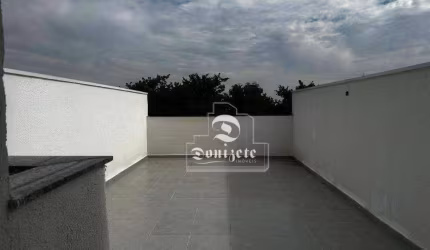 Cobertura com 2 dormitórios, 110 m² - venda por R$ 550.000,00 ou aluguel por R$ 3.362,50/mês - Vila Metalúrgica - Santo André/SP