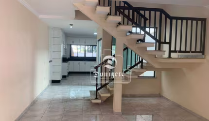 Sobrado com 3 dormitórios, 179 m² - venda por R$ 1.399.900,00 ou aluguel por R$ 5.141,66/mês - Vila Assunção - Santo André/SP