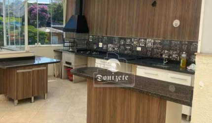 Cobertura com 2 dormitórios à venda, 55 m² por R$ 470.000,00 - Vila Valparaíso - Santo André/SP