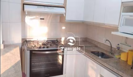 Apartamento com 1 dormitório para alugar, 50 m² por R$ 2.380,00/mês - Casa Branca - Santo André/SP