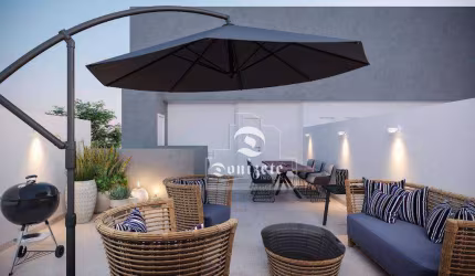 Cobertura com 2 dormitórios à venda, 70 m² por R$ 424.000,00 - Vila Guiomar - Santo André/SP