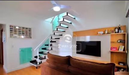 Cobertura com 2 dormitórios à venda, 88 m² por R$ 410.000,00 - Vila Tibiriçá - Santo André/SP