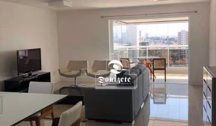 Apartamento com 3 dormitórios para alugar, 150 m² por R$ 9.900,00/mês - Campestre - Santo André/SP