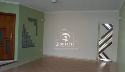 Sobrado com 3 dormitórios, 246 m² - venda por R$ 1.700.000,02 ou aluguel por R$ 10.141,67/mês - Campestre - Santo André/SP