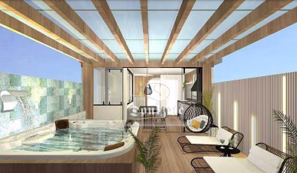 Cobertura com 2 dormitórios à venda, 82 m² por R$ 550.000,00 - Jardim Bela Vista - Santo André/SP