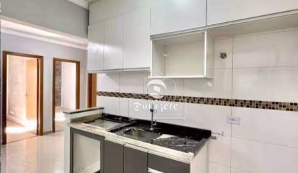 Apartamento com 2 dormitórios à venda, 60 m² por R$ 345.000,00 - Vila Linda - Santo André/SP