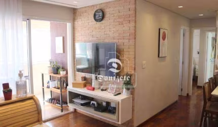 Apartamento com 2 dormitórios à venda, 62 m² por R$ 540.000,00 - Campestre - Santo André/SP