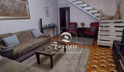 Sobrado com 4 dormitórios à venda, 192 m² por R$ 849.999,90 - Vila Homero Thon - Santo André/SP