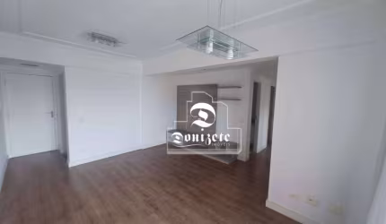 Apartamento com 2 dormitórios para alugar, 74 m² por R$ 3.878,00/mês - Campestre - Santo André/SP
