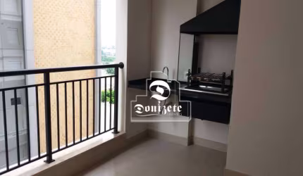 Apartamento com 2 dormitórios para alugar, 64 m² por R$ 4.300,01/mês - Campestre - Santo André/SP