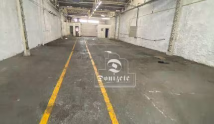 Galpão para alugar, 340 m² por R$ 10.420,04/mês - Campestre - Santo André/SP