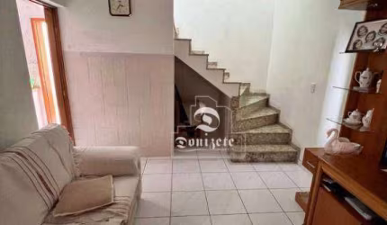 Sobrado com 3 dormitórios à venda, 155 m² por R$ 560.000,00 - Vila Camilópolis - Santo André/SP