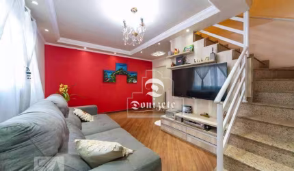 Sobrado com 3 dormitórios à venda, 176 m² por R$ 676.000,00 - Parque das Nações - Santo André/SP