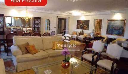 Apartamento com 5 dormitórios, 370 m² - venda por R$ 2.145.000,00 ou aluguel por R$ 8.216,67/mês - Vila Boa Vista - Santo André/SP