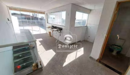 Cobertura com 3 dormitórios à venda, 140 m² por R$ 589.999,91 - Vila Pires - Santo André/SP