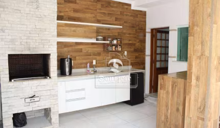Sobrado com 2 dormitórios para alugar, 180 m² por R$ 4.960,96/mês - Vila Pires - Santo André/SP