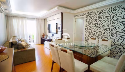 Apartamento com 3 dormitórios à venda, 90 m² por R$ 699.999,90 - Vila Assunção - Santo André/SP
