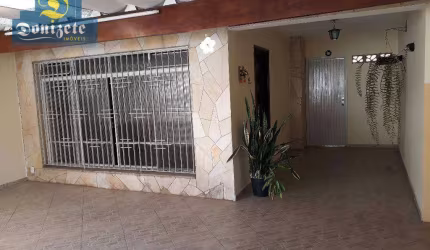 Casa com 2 dormitórios para alugar, 116 m² por R$ 4.261,69/mês - Vila Floresta - Santo André/SP