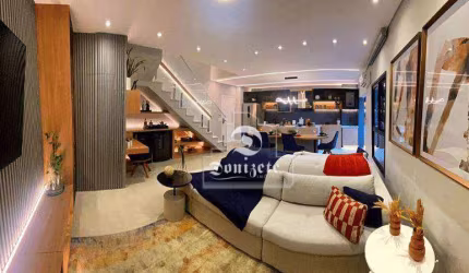 Apartamento Duplex à venda, 91 m² por R$ 989.000,00 - Jardim - Santo André/SP