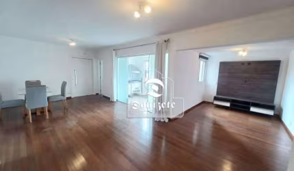 Apartamento com 3 dormitórios para alugar, 135 m² por R$ 7.065,00/mês - Jardim - Santo André/SP