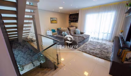 Sobrado com 4 dormitórios à venda, 375 m² por R$ 2.200.000,00 - Vila Homero Thon - Santo André/SP