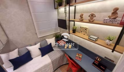 Apartamento com 2 dormitórios à venda, 38 m² por R$ 309.000,00 - Vila Príncipe de Gales - Santo André/SP