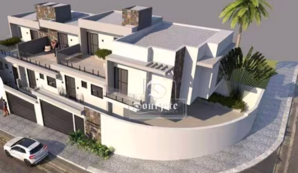 Sobrado com 3 dormitórios à venda, 130 m² por R$ 649.999,99 - Jardim Stella - Santo André/SP
