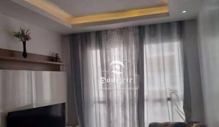 Apartamento com 3 dormitórios à venda, 67 m² por R$ 393.600,00 - Vila Homero Thon - Santo André/SP