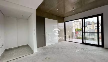 Apartamento com 1 dormitório à venda, 51 m² por R$ 740.000,00 - Jardim - Santo André/SP