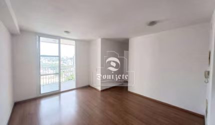 Apartamento com 3 dormitórios para alugar, 73 m² por R$ 3.235,11/mês - Jardim - Santo André/SP